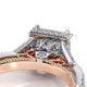 Verragio Halo Princess Engagement Ring