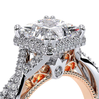Verragio Halo Princess Engagement Ring