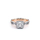 Verragio Halo Princess Engagement Ring