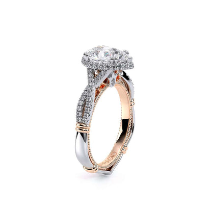 Verragio Halo Pear Engagement Ring