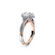 Verragio Halo Pear Engagement Ring