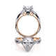 Verragio Halo Pear Engagement Ring