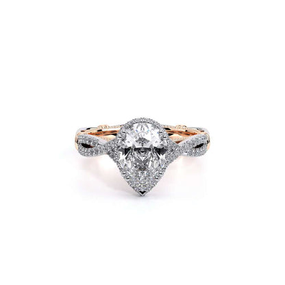 Verragio Halo Pear Engagement Ring