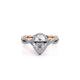 Verragio Halo Pear Engagement Ring