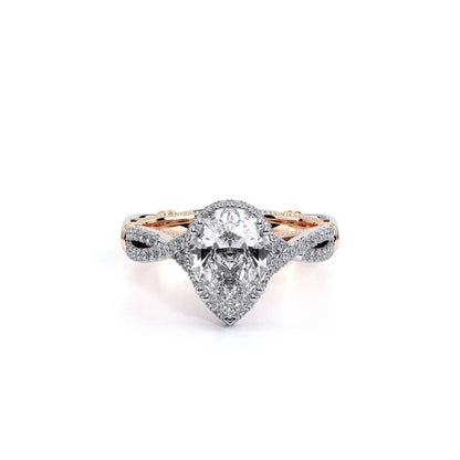 Verragio Halo Pear Engagement Ring