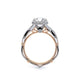 Verragio Halo Round Engagement Ring