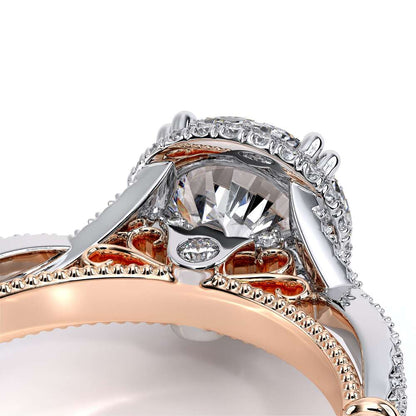 Verragio Halo Round Engagement Ring