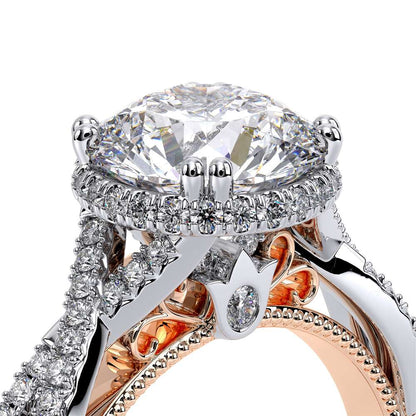 Verragio Halo Round Engagement Ring
