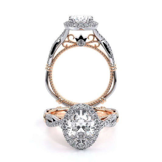Verragio Halo Oval Engagement Ring