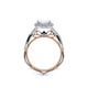 Verragio Halo Oval Engagement Ring