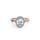 Verragio Halo Oval Engagement Ring