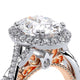 Verragio Halo Oval Engagement Ring