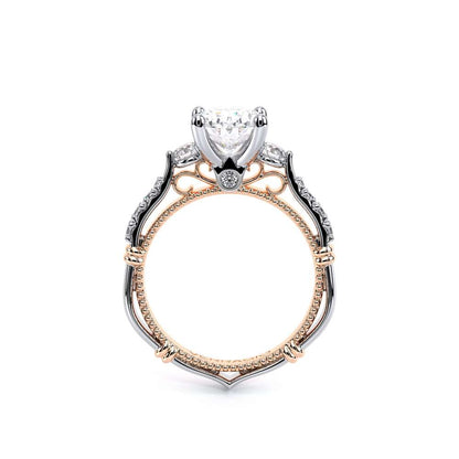 Verragio Three-Stone Oval Engagement Ring