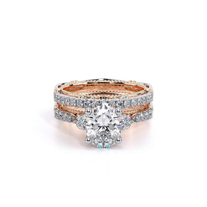 Verragio Three-Stone Oval Engagement Ring