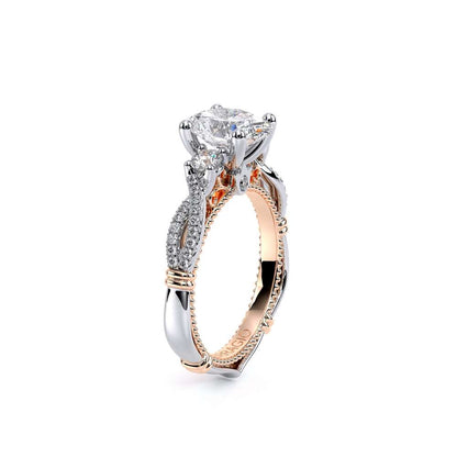 Verragio Three-Stone Oval Engagement Ring