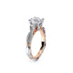 Verragio Three-Stone Oval Engagement Ring