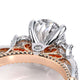 Verragio Three-Stone Oval Engagement Ring