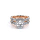 Verragio Three-Stone Oval Engagement Ring