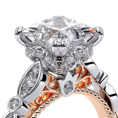 Verragio Halo Princess Engagement Ring