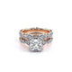 Verragio Halo Princess Engagement Ring