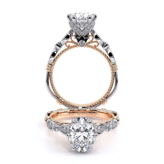 Verragio Halo Oval Engagement Ring