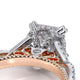 Verragio Halo Princess Engagement Ring