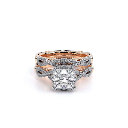 Verragio Halo Princess Engagement Ring