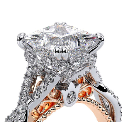 Verragio Halo Princess Engagement Ring