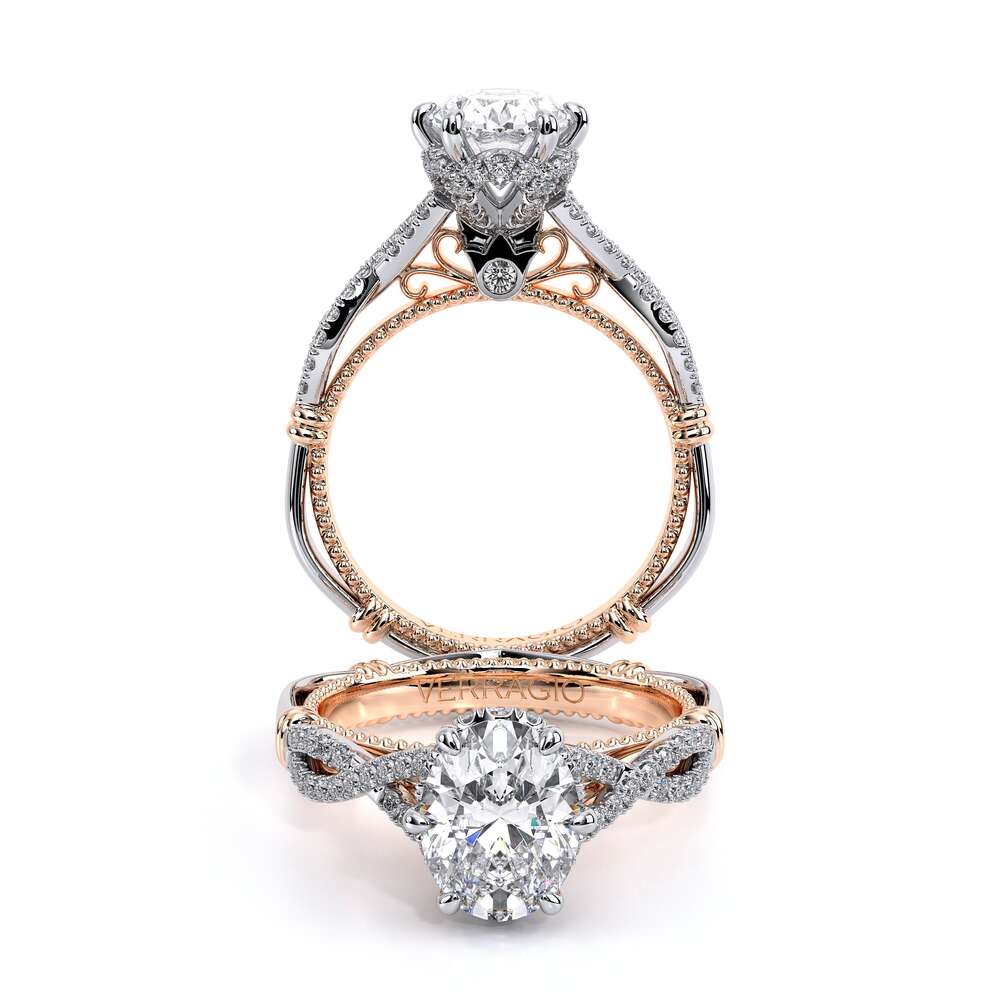 Verragio Halo Oval Engagement Ring