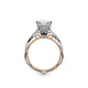 Verragio Halo Oval Engagement Ring