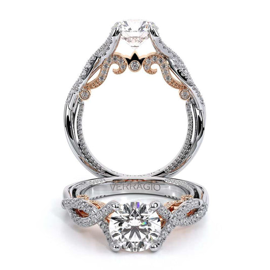 Verragio Pave Round Engagement Ring