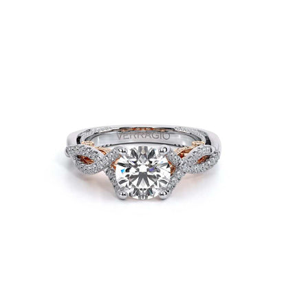 Verragio Pave Round Engagement Ring
