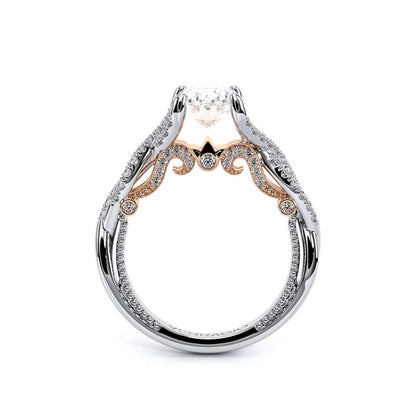 Verragio Pave Oval Engagement Ring