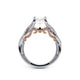 Verragio Pave Oval Engagement Ring