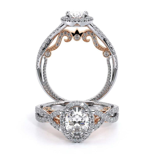 Verragio Halo Oval Engagement Ring