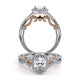 Verragio Halo Oval Engagement Ring