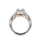 Verragio Halo Oval Engagement Ring