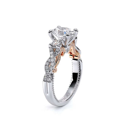 Verragio Three-Stone Oval Engagement Ring