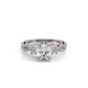Verragio Three-Stone Oval Engagement Ring