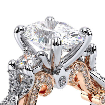 Verragio Three-Stone Oval Engagement Ring