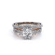 Verragio Three-Stone Oval Engagement Ring