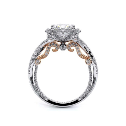 Verragio Halo Princess Engagement Ring