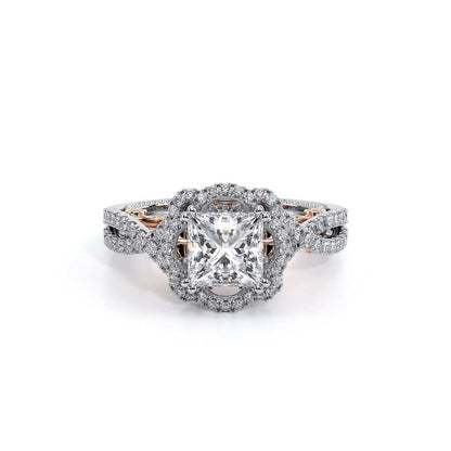 Verragio Halo Princess Engagement Ring