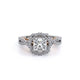 Verragio Halo Princess Engagement Ring