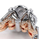 Verragio Halo Princess Engagement Ring