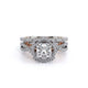 Verragio Halo Princess Engagement Ring