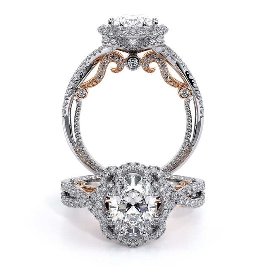 Verragio Halo Oval Engagement Ring