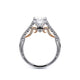 Verragio Pave Oval Engagement Ring