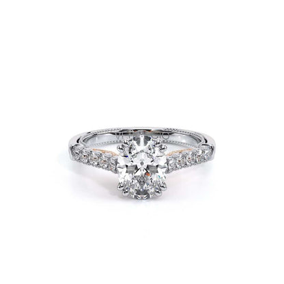 Verragio Pave Oval Engagement Ring