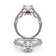 Verragio Pave Oval Engagement Ring